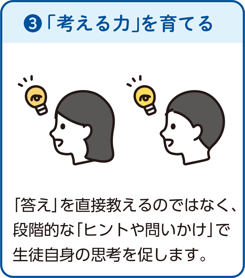 考える力を育てる